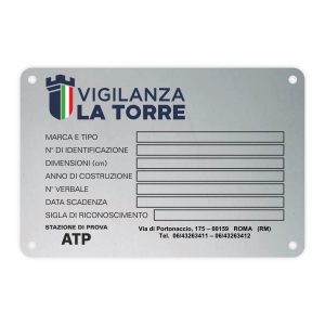 targhetta ce stampa digitale diretta uv