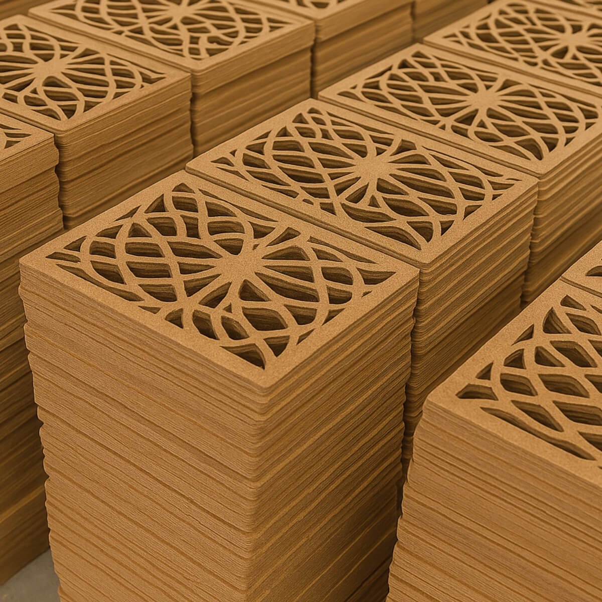 Taglio Laser su MDF e Compensato